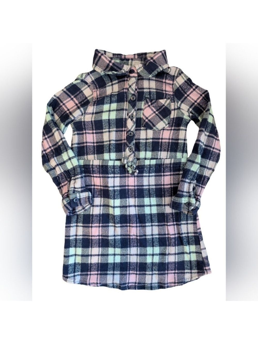 🩵‎ 4/$20 Gap Plaid Long Sleeve Dress